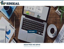 Tablet Screenshot of edzeal.com